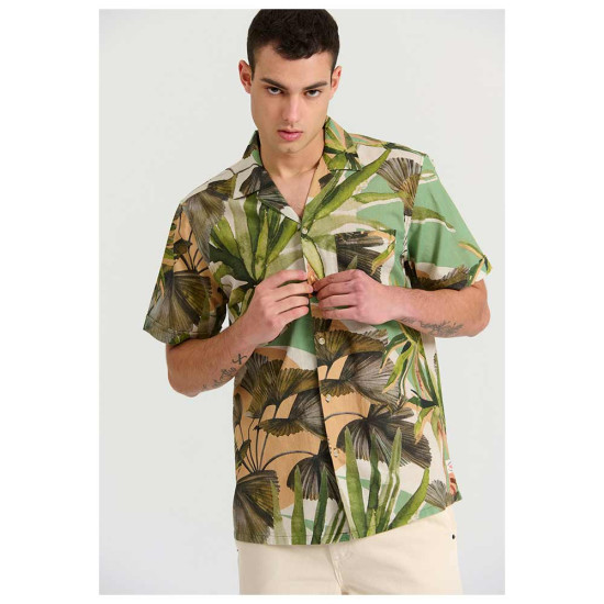 Funky Buddha Ανδρικό πουκάμισο Funky Buddha Ανδρικό πουκάμισο